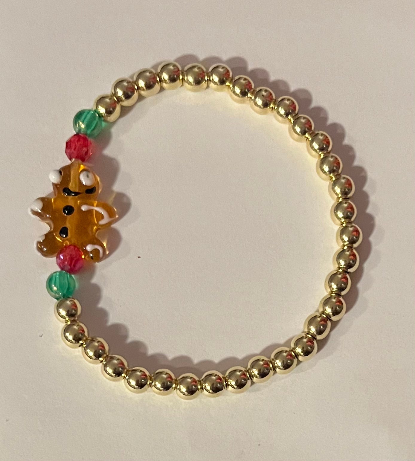 Christmas Cheer Gold Bracelet