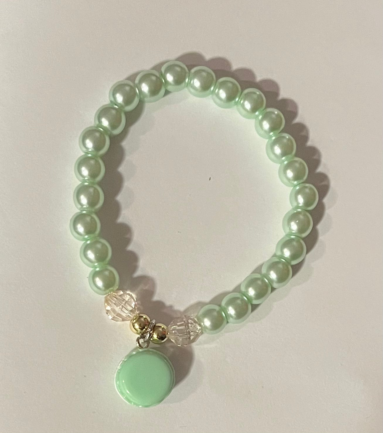 Pearly Cookies Bracelet in Green