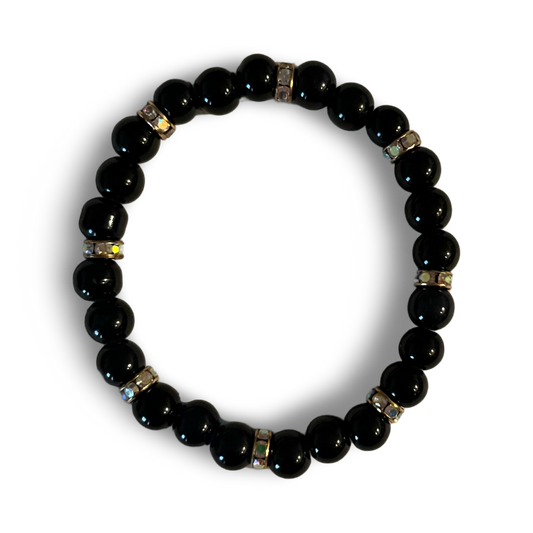 Black Mamba Beaded Bracelet