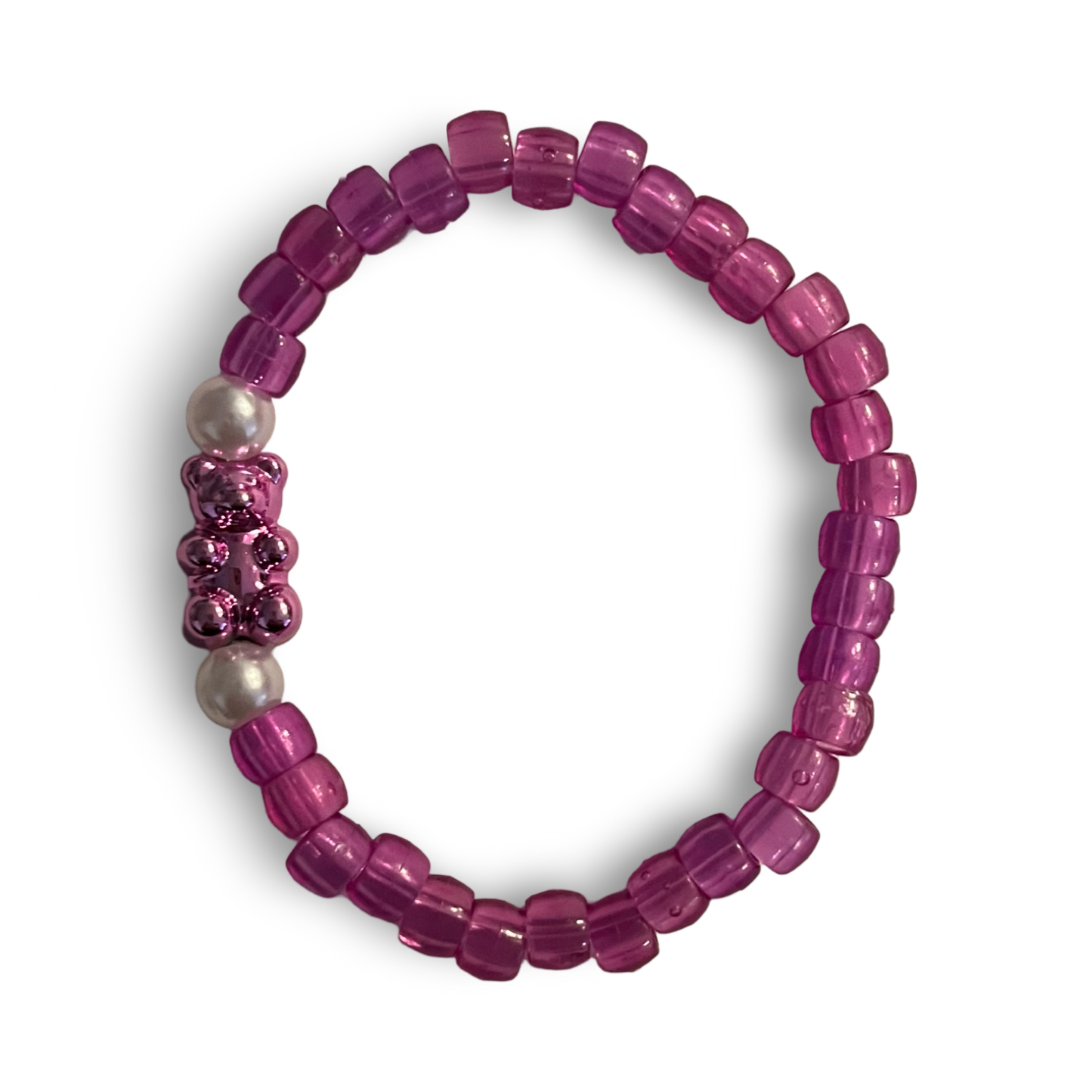 Pink Gummy Bear Bracelet