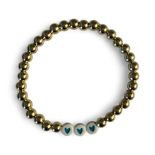 Golden Heart Bracelet