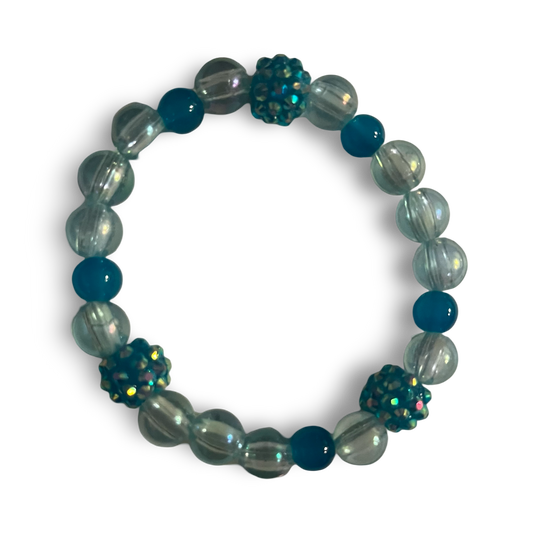 Blue Bayou Beaded Bracelet