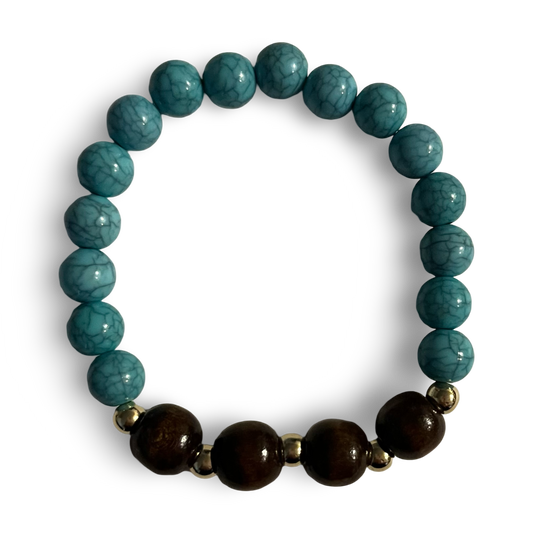 Wood You Believe It Beaded Bracelet