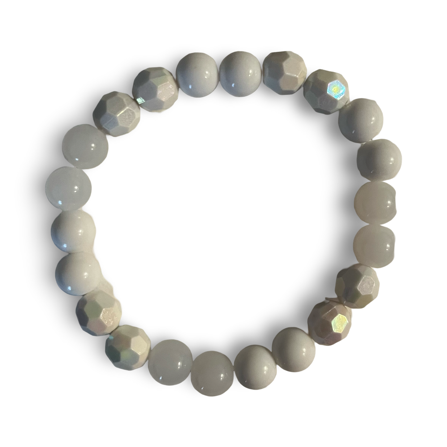 Could be White Beaded Bracelet