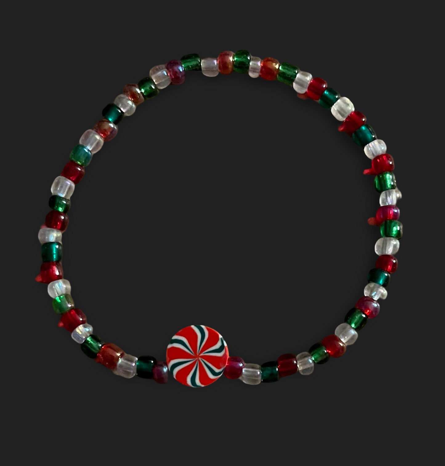 Peppermint Spirals Bracelet v1