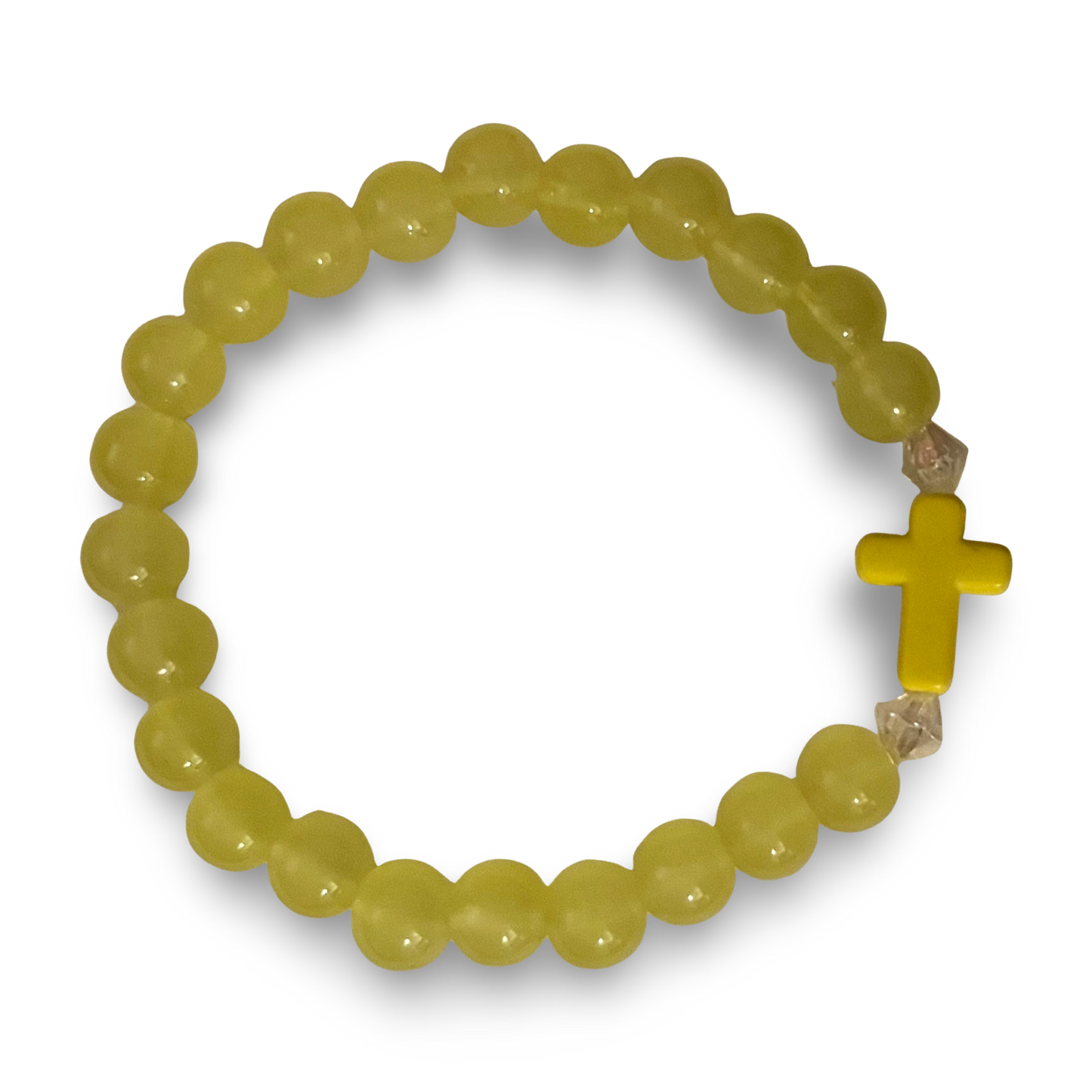 At Cross Purposes Bracelet in Yellow