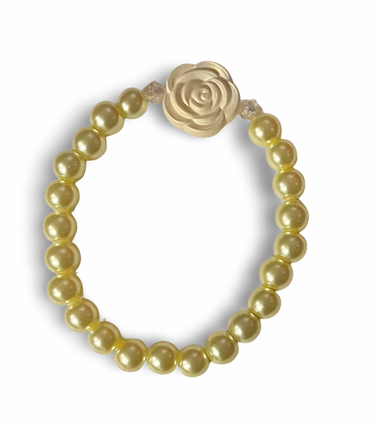 Cream of Rose Bracelet