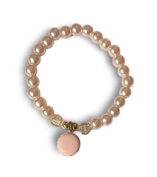 Pearly Cookies Bracelet in Pink