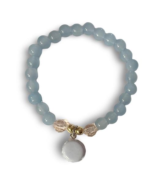 Pearly Cookies Bracelet in Blue