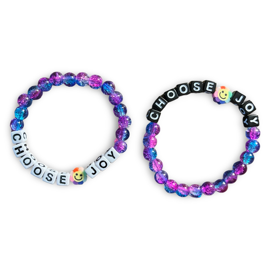 Together in Joy Project Bracelet Set in Groovy Blue