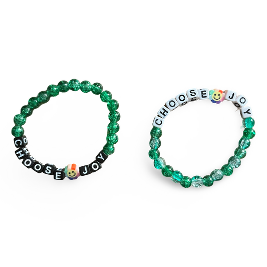 Together in Joy Project Bracelet Set in Groovy Green