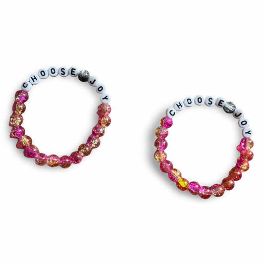 Together in Joy Project Bracelet Set in Groovy Pink