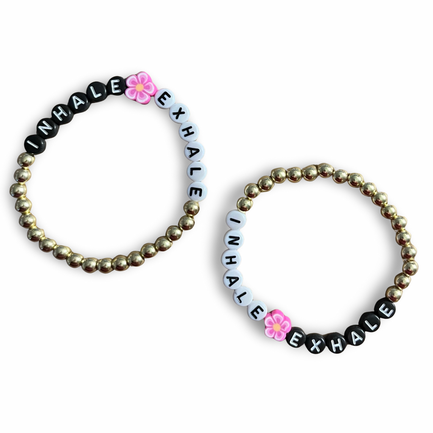 Inhale Exhale Bracelet Set in Opposites