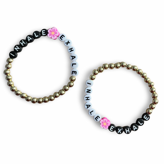 Inhale Exhale Bracelet Set in Opposites