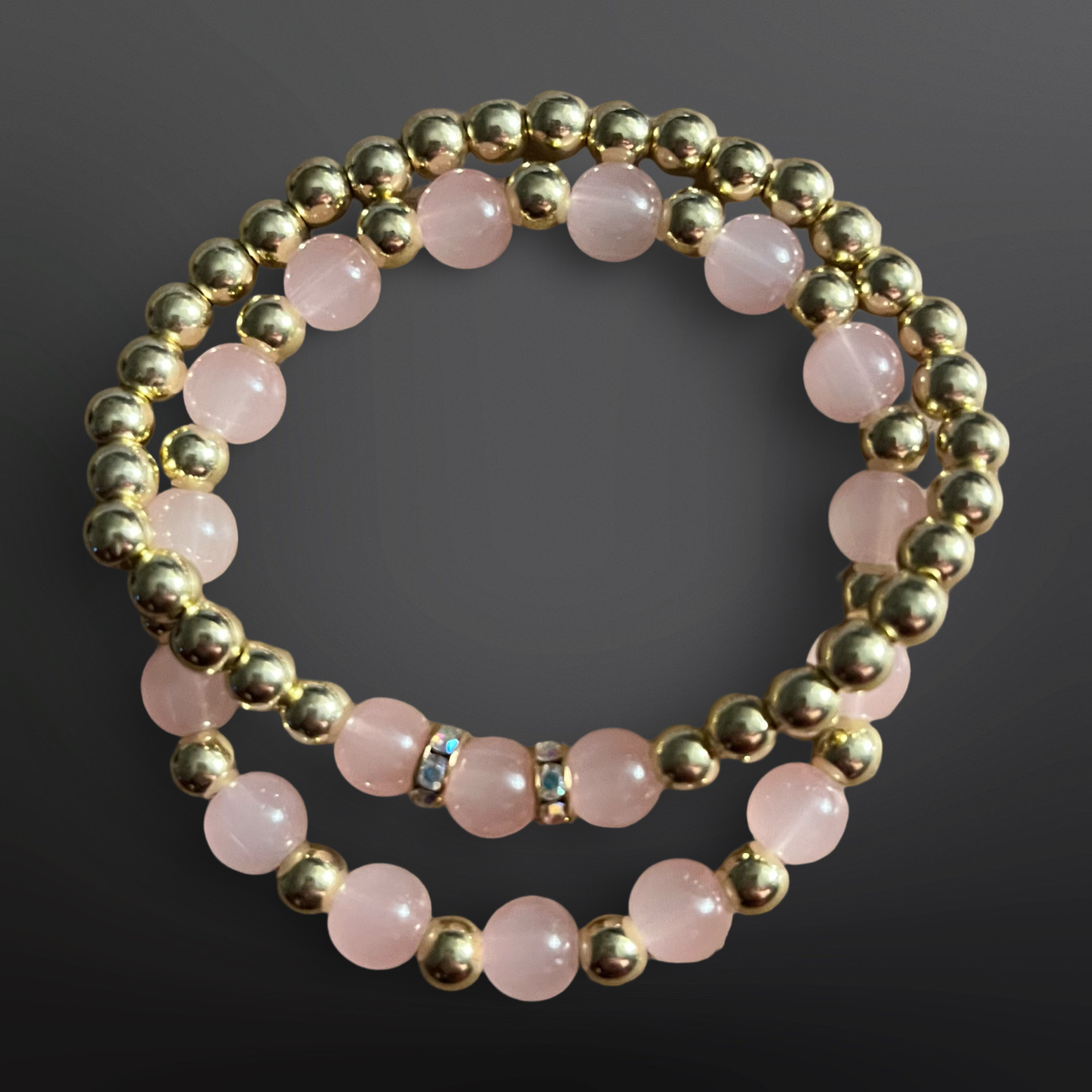 Super Stacker Bracelet in Peach